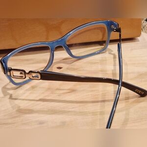 Stylish Blue and Black Women's Glasses